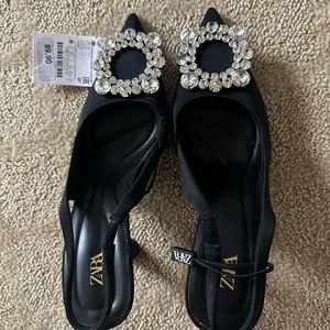 ZARA SLINGBACK HEELS