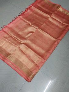 Pure Kanchi Pattu Saree 🧡