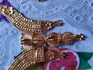 Beautiful Golden Jewellery Set 😍😍