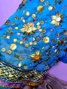 Teal Blue Salwar