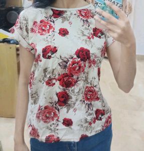 Floral Print Top