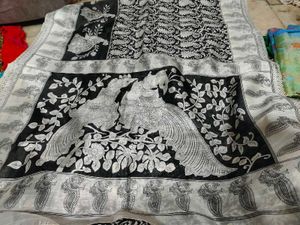 Beutiful Saree With Blouse 😍