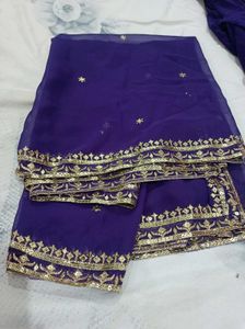 Elegant Purple Embroidered Kurta