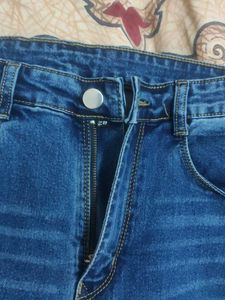 Dark Blue Bootcut Jeans