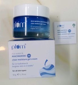 Plum Rice Water Gel Cream