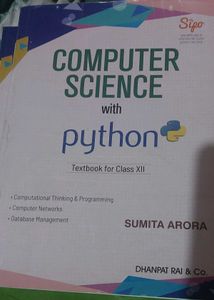 Computer Science with Python Textbook - Class XII