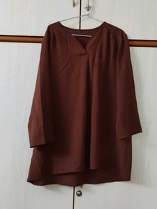 Brown Tunic Top