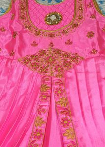 Pink Layered Party Dress