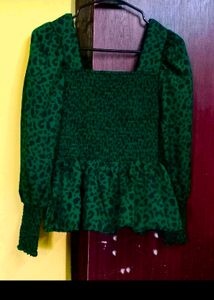 Harpa Peplum Top