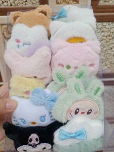 Korean Cartoon furr rubberbands