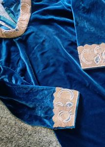 Velvet Kurta Set
