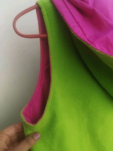 Dual Side Half Jacket For Women