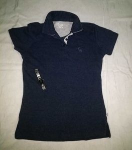 Navy Polo T-Shirt