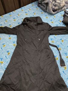 Classic Black Trench Coat