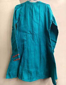 Sea Green A Line Kurta
