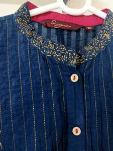 Women&#39;s Sangaria Blue Anarkali