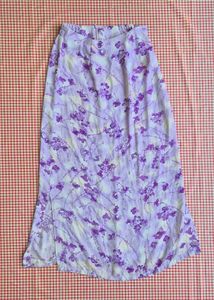 Floral Long Skirt