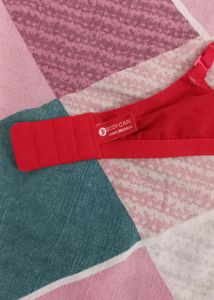 Red Colour Non Paded Bra