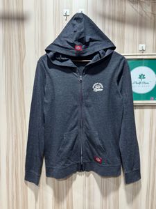 Dickies Grey Hooded Zipper