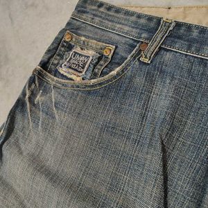 Ripped/Distressed Denim Blue Jeans