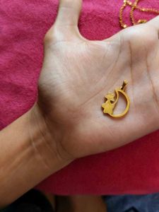 Star &amp; Moon Necklace