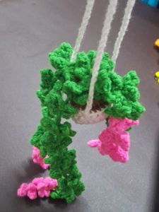 Crochet Hanging Plant