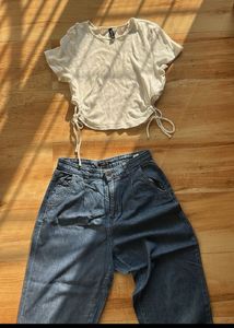 Vintage High-Waisted Jeans