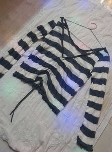 Striped Long Sleeve Top