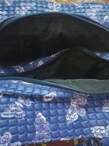 Blue Butterfly Tote Bag