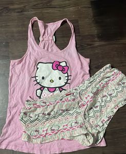Hello Kitty Tank Top And Shorts ⭐️🎀