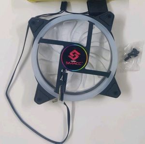 Solid Colour Cabinet Fan 120MM