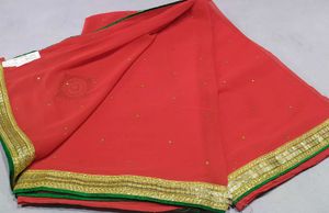 Elegant Red Saree Sale New