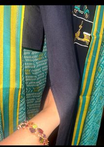 Charcoal Kurta Sets &amp; Printed Dupatta