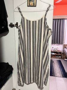 Striped Sleeveless Dress