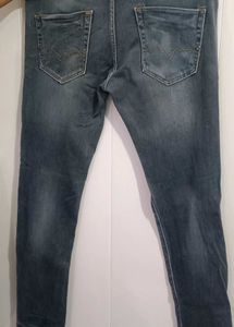 Acid Wash Denim Jeans