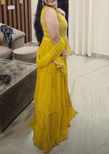 Yellow Etinic Gown