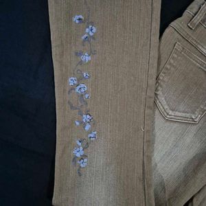 Y2k Denim Bootcut High Waist
