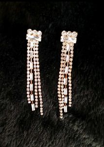 Diamond Drop Earrings