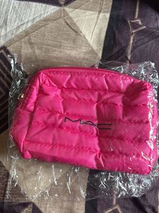 MAC Pink Puffy Pouch