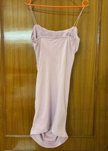 Lavender Bodycon Mini Dress