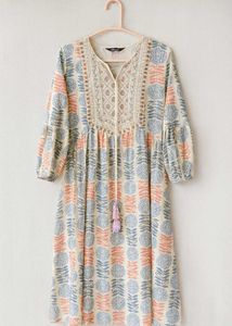 Floral Print Tunic Dress