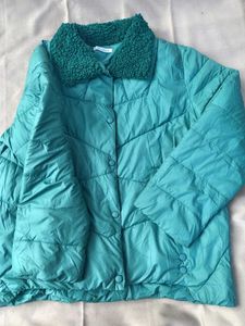 Teal Puffer Jacket