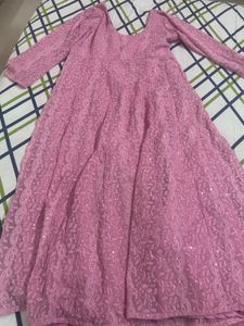 Elegant Pink Ethnic suit