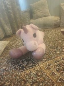 Pink Unicorn Plush Toy