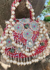 Embroidered Clutch