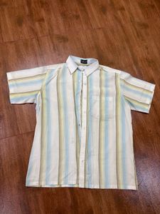 Striped Short Sleeve Casual Shirt for men’s