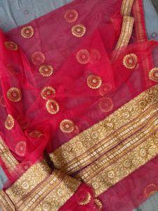 Lahinga FREE Size Full Embroidery Dupatta