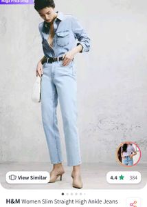 Slim Straight Ankle Length Jeans