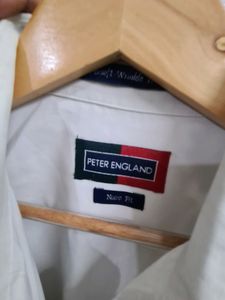 Peter England White Shirt