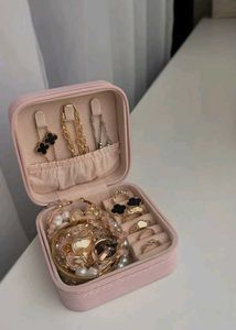 Portable Travel Jewelry Box 🎁😍